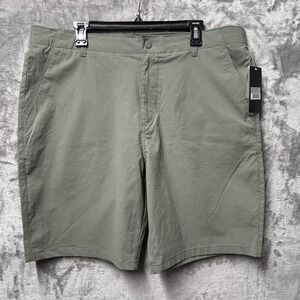 Iron Eagle Men's Cactus Golf Performance Shorts Size 40 Nylon Spandex Zip Pocket